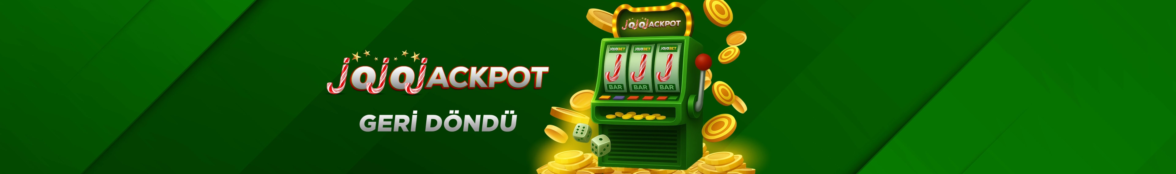 JOJOJACKPOT GERİ DÖNDÜ — JOJOBET'E ÖZEL JACKPOT OYUNLARI